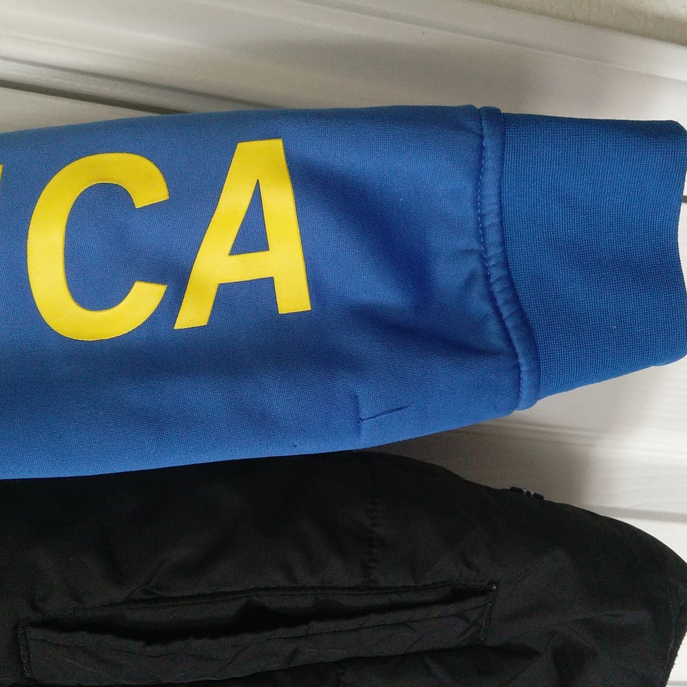 Nautica Boys Hybrid Quilted Hooded Puffer Jacket Size L/G , Winter - Picture 4 of 12